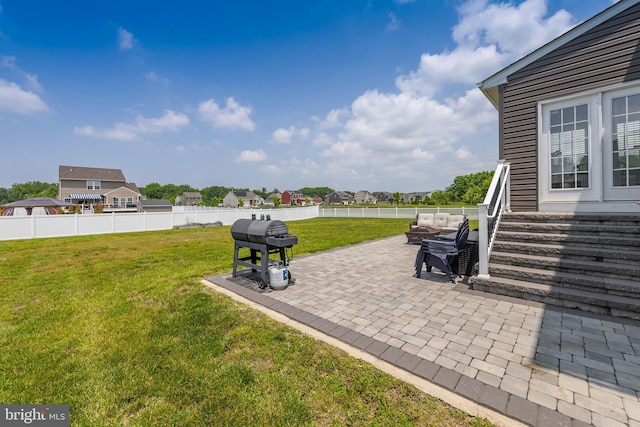 7 Schooner, Carneys Point, NJ 08069 - fenced backyard with a patio