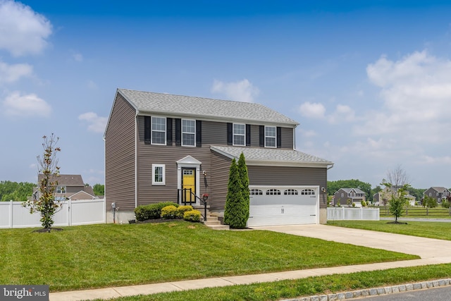 7 Schooner, Carneys Point, NJ 08069 - colonial home with concrete driveway and an attached garage