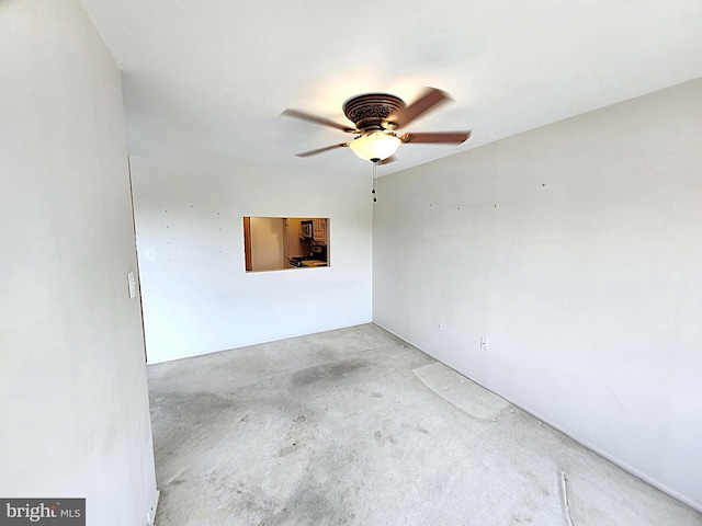 5100 Convent Ln Unit 412, Philadelphia, PA 19114 - empty room with ceiling fan