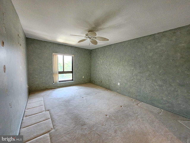 5100 Convent Ln Unit 412, Philadelphia, PA 19114 - carpeted spare room with ceiling fan