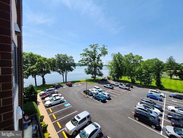 5100 Convent Ln Unit 412, Philadelphia, PA 19114 - uncovered parking lot featuring a water view