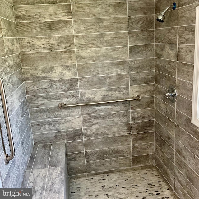 647 Elm St, Aberdeen, MD 21001 - full bathroom with a tile shower