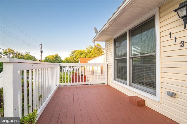113 Wilgate Rd, Owings Mills, MD 21117 - view of deck