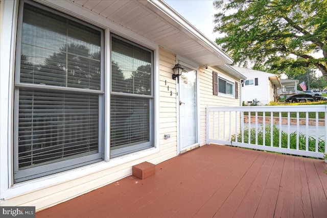 113 Wilgate Rd, Owings Mills, MD 21117 - view of deck