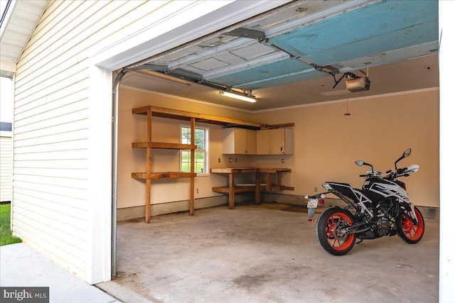 113 Wilgate Rd, Owings Mills, MD 21117 - garage featuring a garage door opener