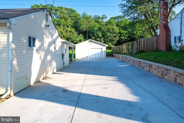 113 Wilgate Rd, Owings Mills, MD 21117 - detached garage with a storage shed