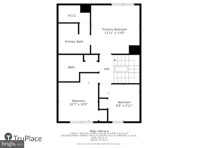 7484 Gadsby Sq, Alexandria, VA 22315 - home floor plan