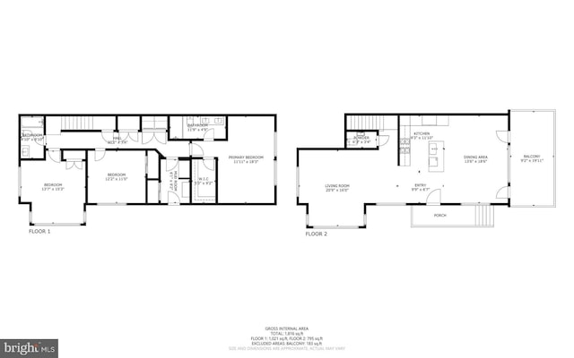 1401 S Carolina Ave SE Unit 1, Washington, DC 20003 - view of home floor plan