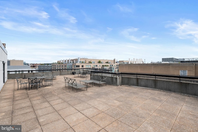 2311 M St NW Unit Ph-1007, Washington, DC 20037 - view of patio / terrace featuring a city view