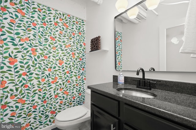 2311 M St NW Unit Ph-1007, Washington, DC 20037 - bathroom featuring vanity and toilet
