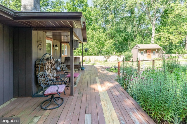 1214 Minnich Rd, Mechanicsburg, PA 17055 - wooden deck with a storage shed