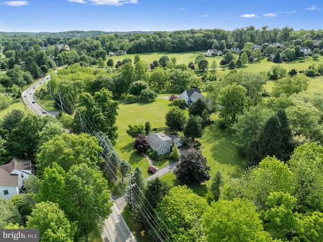 1033 Lenape Rd, West Chester, PA 19382 - drone / aerial view of a tree filled landscape