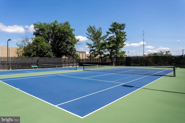 1225 Martha Custis Dr Unit 904, Alexandria, VA 22302 - view of tennis court with community basketball court