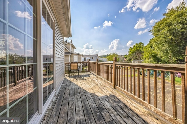 179 Durham Rd, Langhorne, PA 19047 - view of wooden terrace