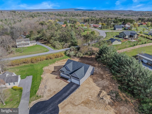 39 Mdg, Berkeley Springs, WV 25411 - aerial view of residential area with a forest