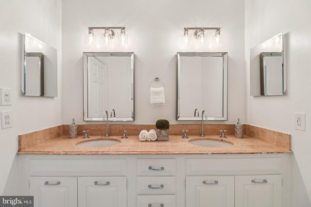 3233 Ellicott St NW, Washington, DC 20008 - bathroom featuring double vanity
