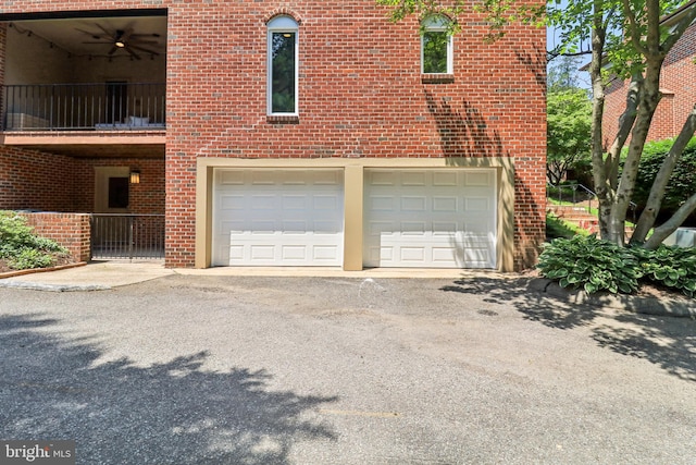 3233 Ellicott St NW, Washington, DC 20008 - garage with asphalt driveway