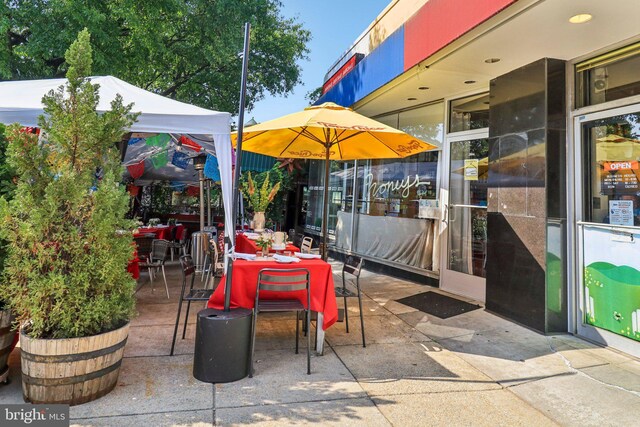 3233 Ellicott St NW, Washington, DC 20008 - view of patio / terrace with outdoor dining area