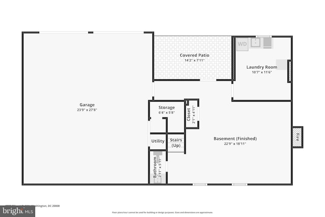 3233 Ellicott St NW, Washington, DC 20008 - floor plan / room layout