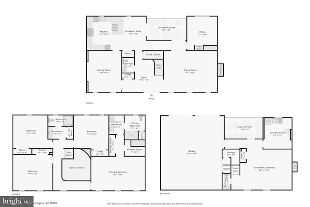 3233 Ellicott St NW, Washington, DC 20008 - home floor plan