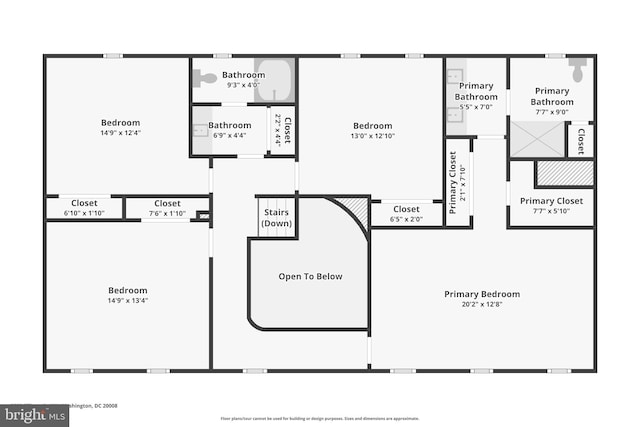 3233 Ellicott St NW, Washington, DC 20008 - property floor plan