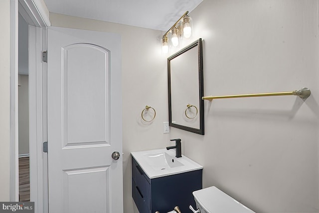 3316 Fairview Rd, Baltimore, MD 21207 - bathroom featuring vanity and toilet
