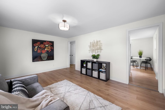 5600 Patrick Henry, Baltimore, MD 21225 - living room with wood finished floors and baseboards