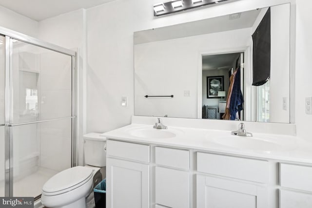 161 Ciseley Dr, Sicklerville, NJ 08081 - bathroom with double vanity and a stall shower