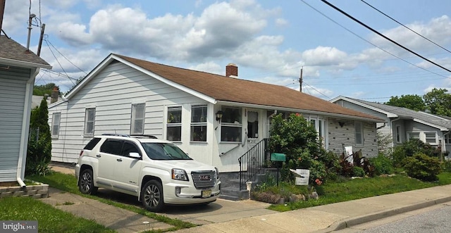 268 Market St, Carneys Point, NJ 08069 - view of front of property with a chimney