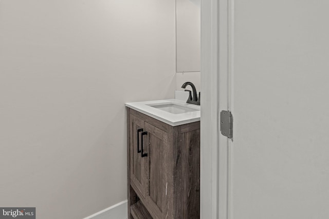 2453 Turner St, Philadelphia, PA 19121 - bathroom featuring vanity and baseboards