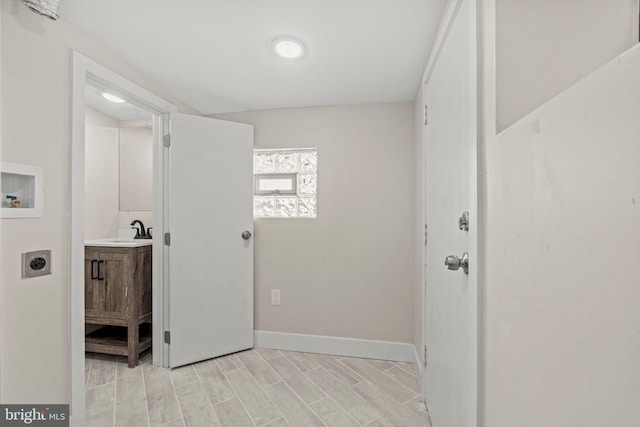 2453 Turner St, Philadelphia, PA 19121 - washroom with hookup for an electric dryer, washer hookup, and baseboards