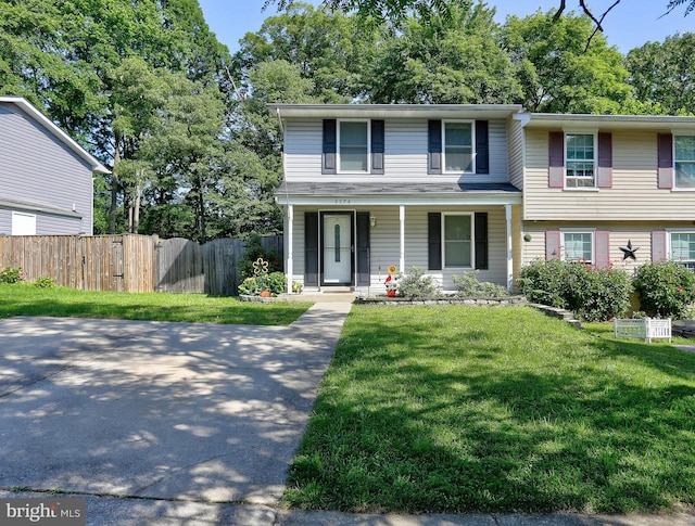 3574 Brickwall Ln, Pasadena, MD 21122 - view of front of house featuring covered porch