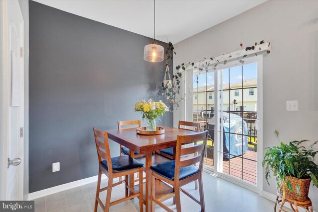 4140 Strawbridge Ct, Dover, PA 17315 - dining space featuring baseboards