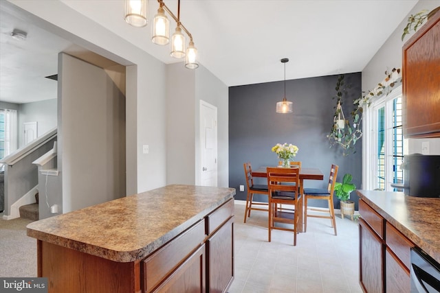 4140 Strawbridge Ct, Dover, PA 17315 - kitchen with healthy amount of natural light, dishwasher, and brown cabinets