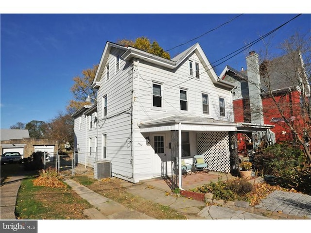 7728 Union Ave, Elkins Park, PA 19027 - multi unit property with cooling unit and a patio