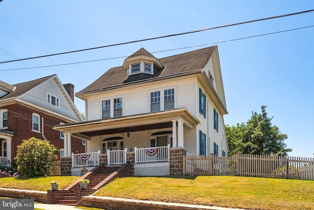 510 E Main St, Birdsboro, PA 19508 - american foursquare style home with covered porch