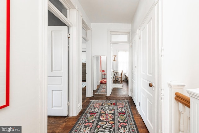 510 E Main St, Birdsboro, PA 19508 - corridor with dark wood finished floors