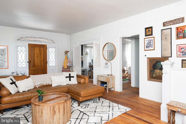 510 E Main St, Birdsboro, PA 19508 - living area with wood finished floors