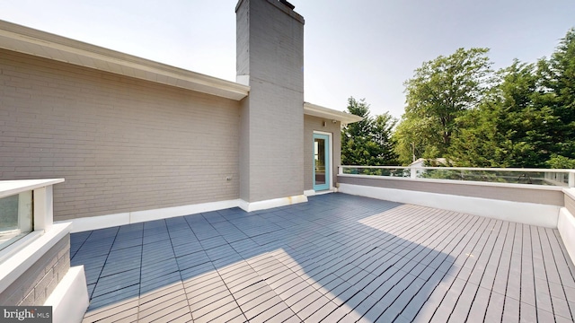 225 Dupont Cir, Wilmington, DE 19809 - view of deck