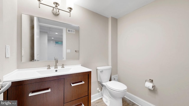 225 Dupont Cir, Wilmington, DE 19809 - bathroom with toilet and vanity