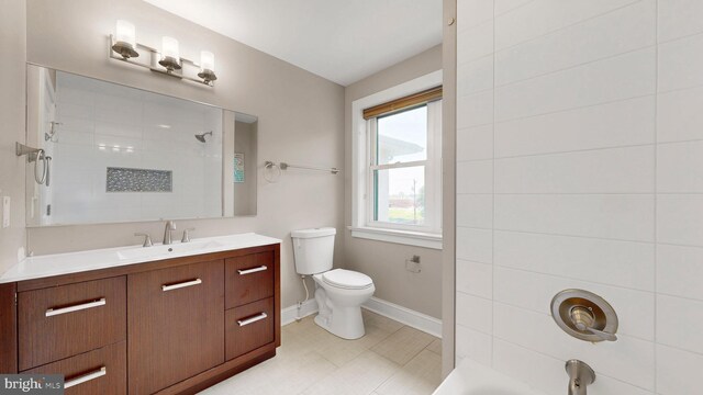 225 Dupont Cir, Wilmington, DE 19809 - bathroom featuring vanity and  shower combination