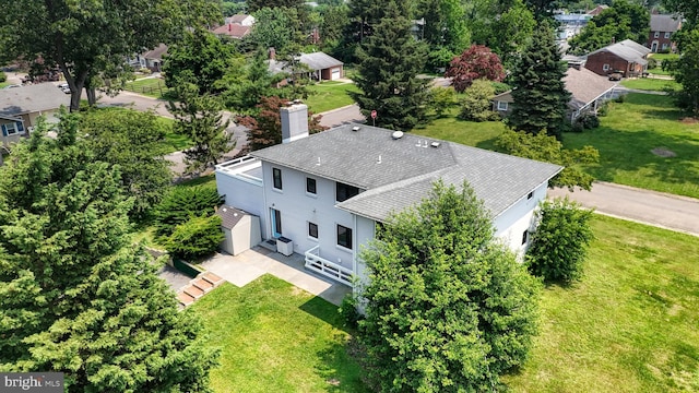 225 Dupont Cir, Wilmington, DE 19809 - view from above of property