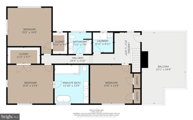 225 Dupont Cir, Wilmington, DE 19809 - view of floor plan / room layout