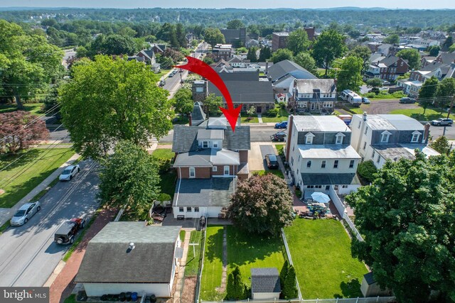 134 S 5th Ave, Royersford, PA 19468 - aerial perspective of suburban area