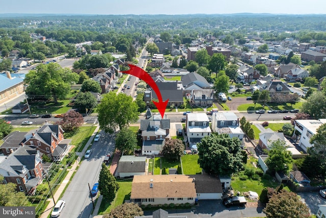 134 S 5th Ave, Royersford, PA 19468 - aerial view of property's location featuring nearby suburban area