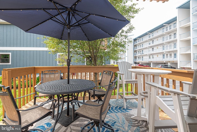 104 120th St Unit D82, Ocean City, MD 21842 - view of wooden terrace