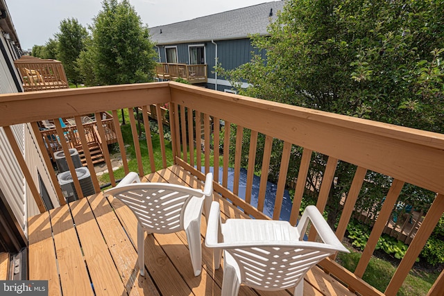 104 120th St Unit D82, Ocean City, MD 21842 - deck featuring central AC unit