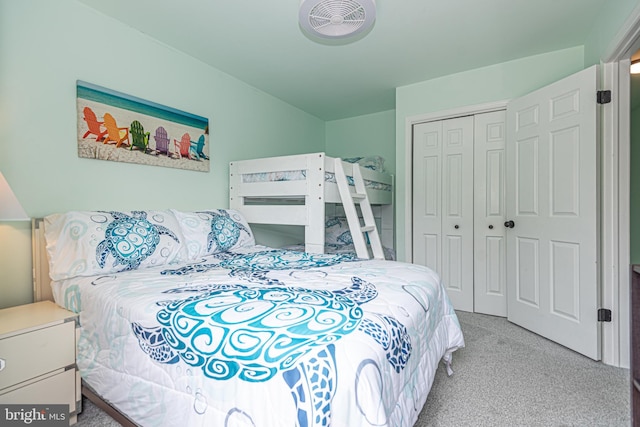 104 120th St Unit D82, Ocean City, MD 21842 - bedroom with carpet and a closet