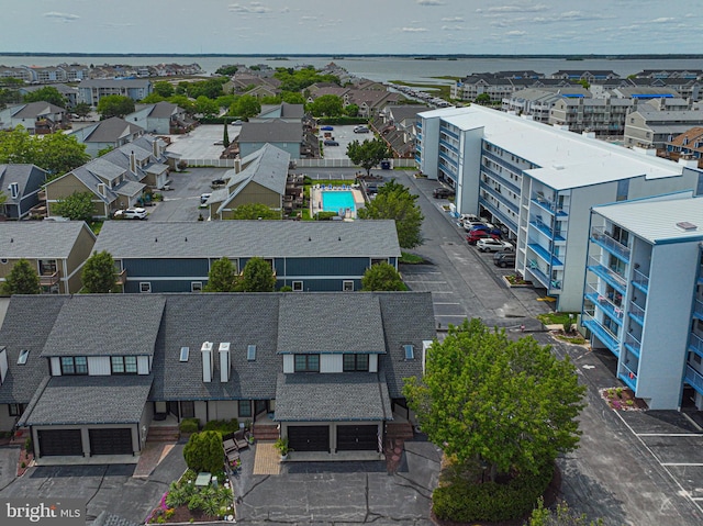 104 120th St Unit D82, Ocean City, MD 21842 - drone / aerial view of a pool area