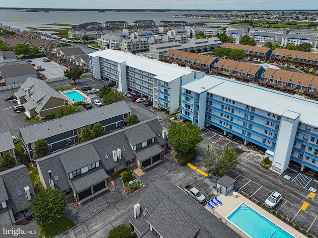 104 120th St Unit D82, Ocean City, MD 21842 - bird's eye view of a pool area